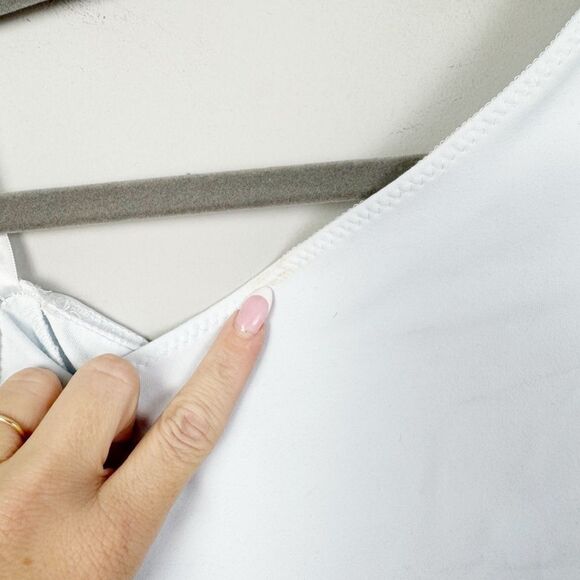 FREE PEOPLE | INTIMATELY NEW Somethin’ Bout You Blue Bodysuit Women’s Size Small - Picture 7 of 13